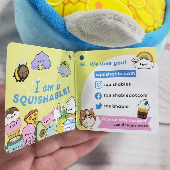 Squishable Comfort Food Goodles Mac & Cheese Plush Stuffed Toy With Tag 5" - Picture 8 of 12